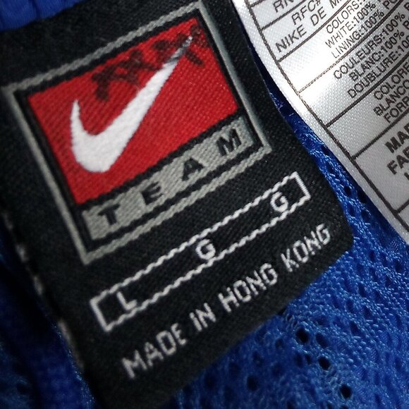 Vintage Nike Team Mesh Lined Wind Pants Joggers Trainers - Picture 4 of 7